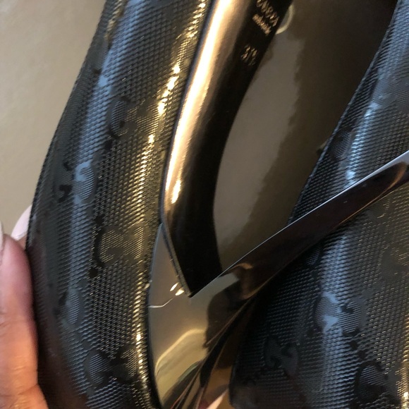 Pre Worn Stunning Gucci GG Imprime Pumps - Picture 4 of 8